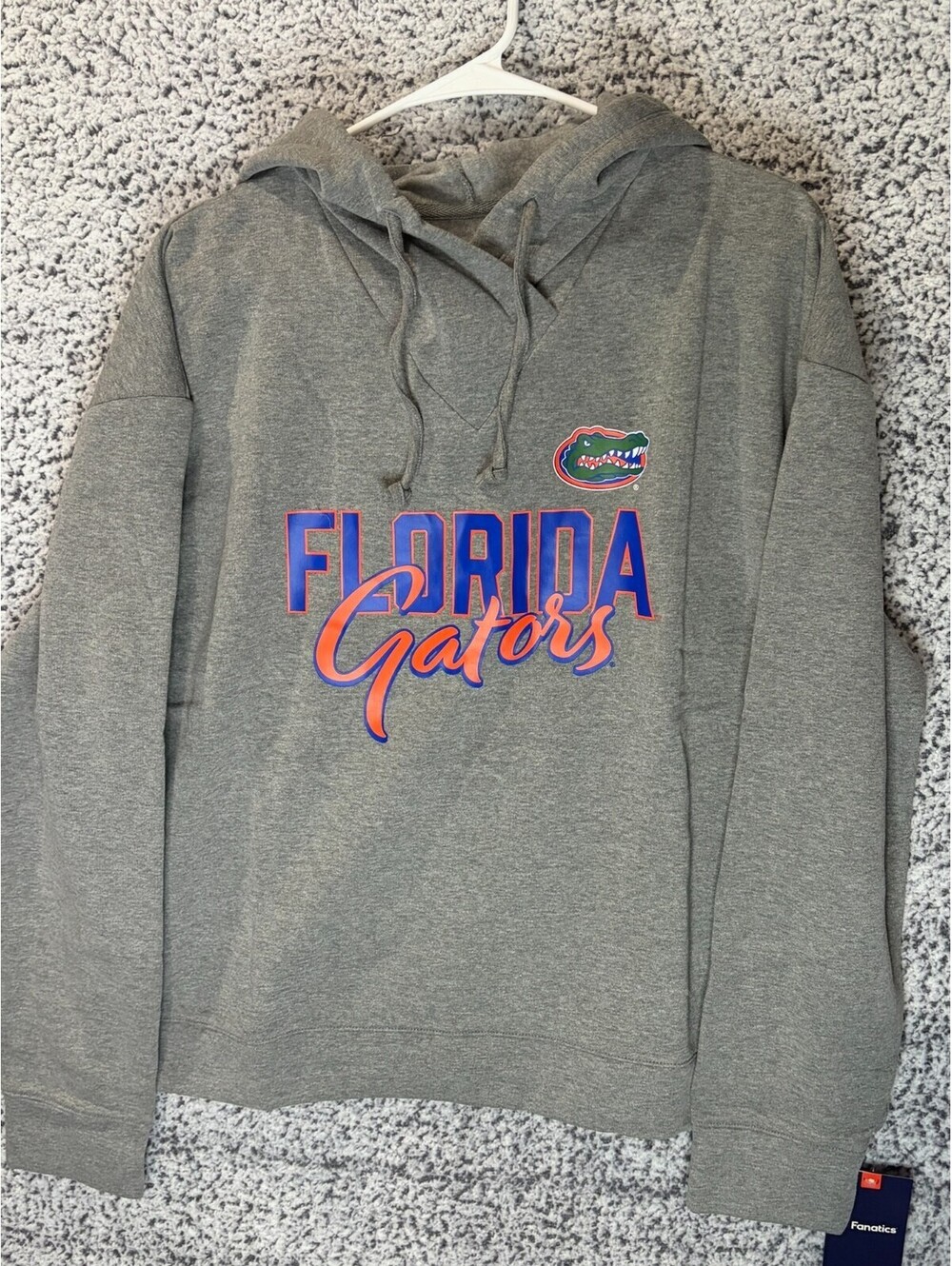 Fanatics Florida Gators Hoodie Women's XL Gray NWT NCAA Pullover Sweatshirt
